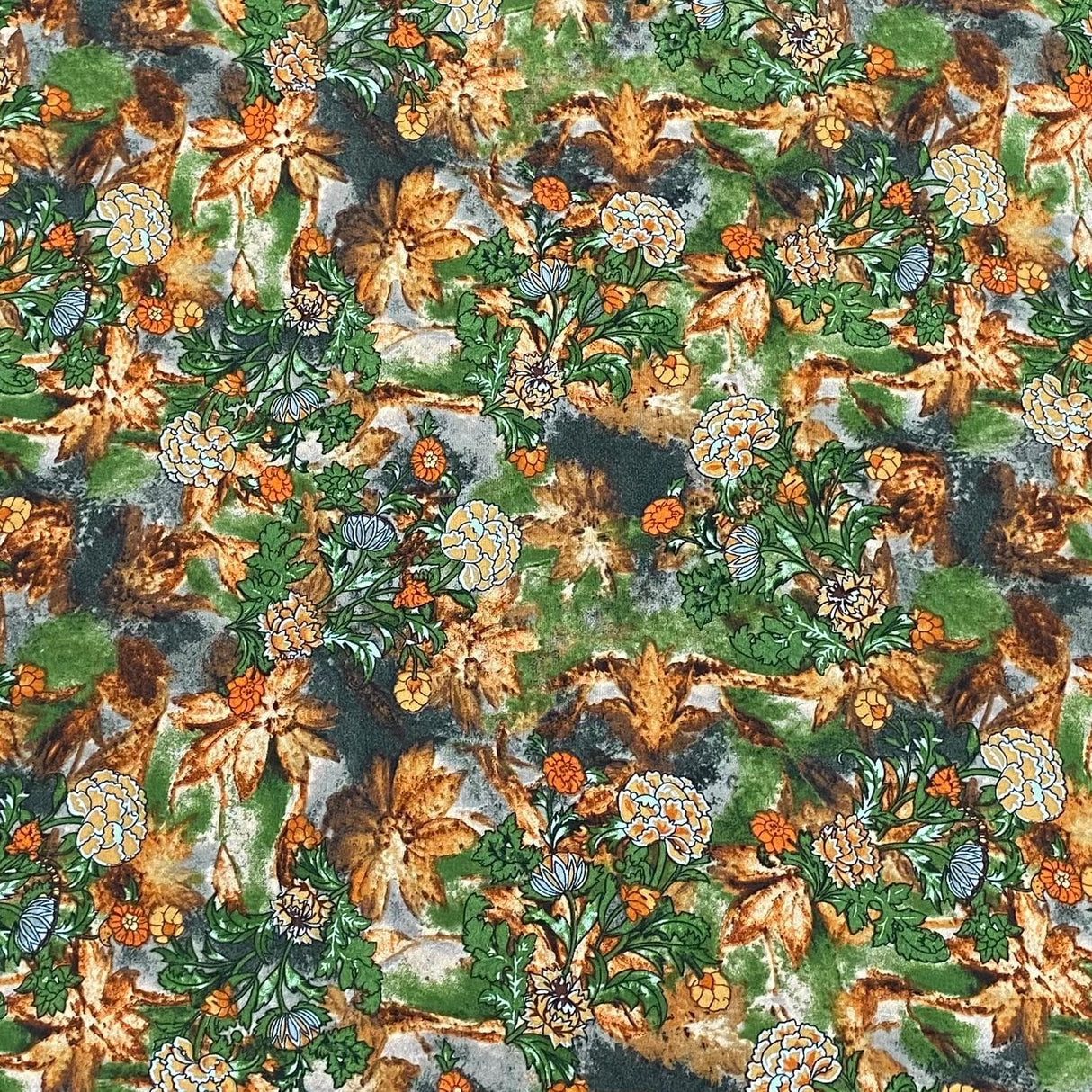 Pound A Metre 3 Metres, Printed Summer Dressmaking Viscose Fabric - 55" Wide (Viscose 19)