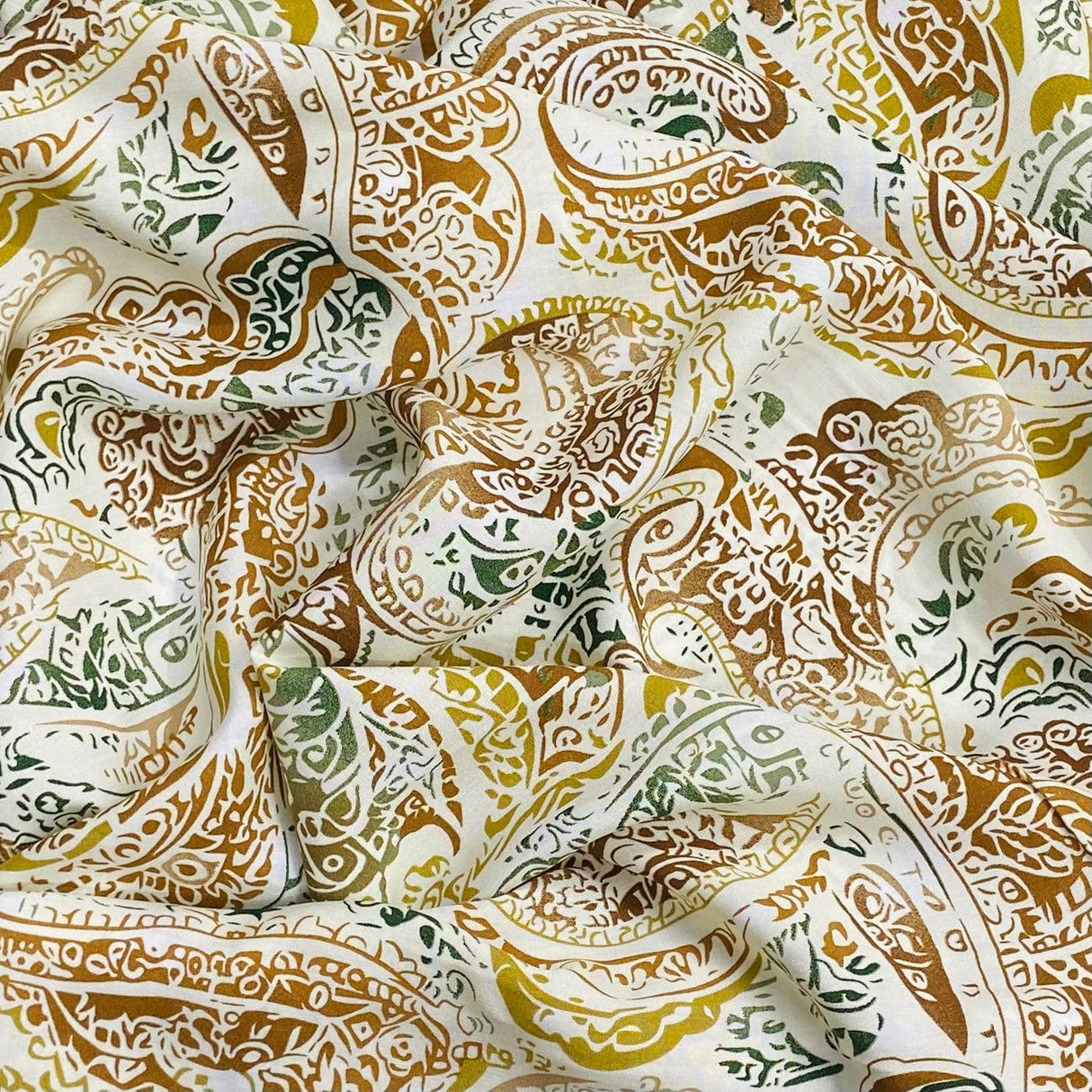 Pound A Metre 3 Metres, Printed Summer Dressmaking Viscose Fabric - 55" Wide (Viscose 24)