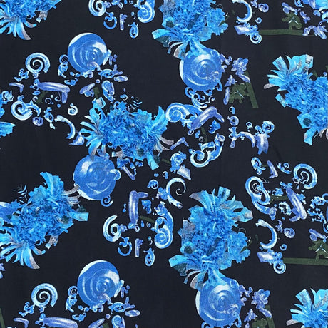 Pound A Metre 3 Metres, Printed Summer Dressmaking Viscose Fabric - 55" Wide (Viscose 30)