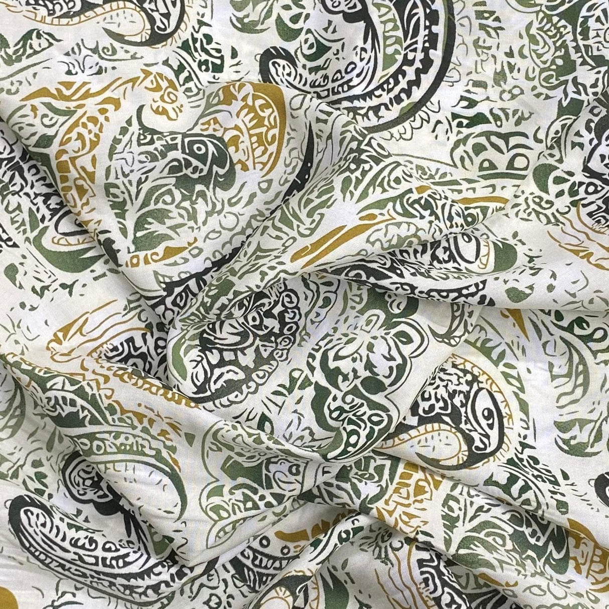 Pound A Metre 3 Metres, Printed Summer Dressmaking Viscose Fabric - 55" Wide (Viscose 52)