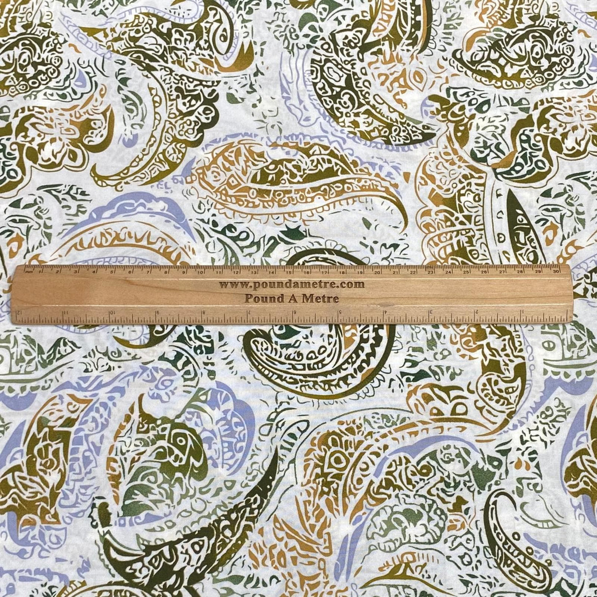 Pound A Metre 3 Metres, Printed Summer Dressmaking Viscose Fabric - 55" Wide (Viscose 54)