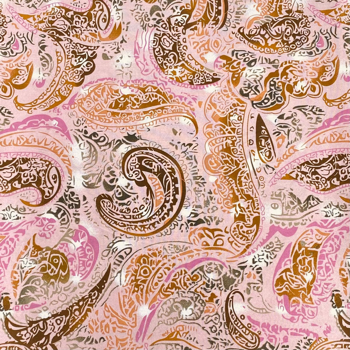 Pound A Metre 3 Metres, Printed Summer Dressmaking Viscose Fabric - 55" Wide (Viscose 6)