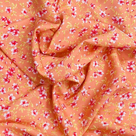 Pound A Metre 3 Metres, Printed Summer Dressmaking Viscose Fabric - 55" Wide (Viscose 8)