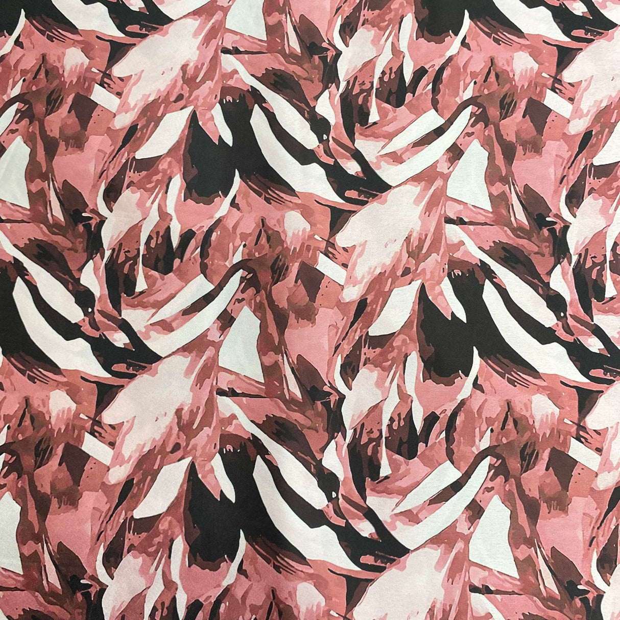 Pound A Metre 3 Metres Silky-Smooth Italian Printed Satin- 45" Wide (Autumn)