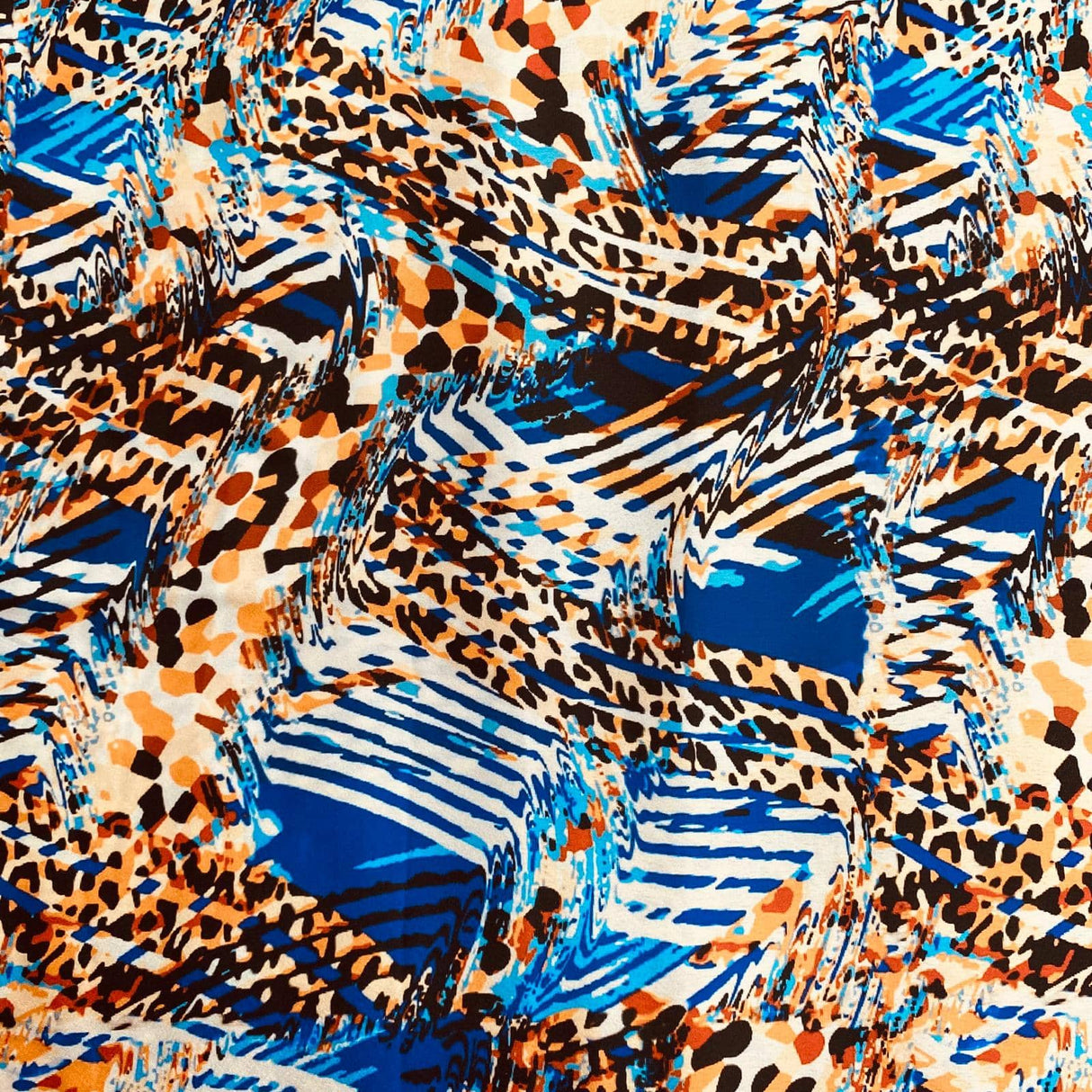Pound A Metre 3 Metres Silky-Smooth Italian Printed Satin- 45" Wide (Design)