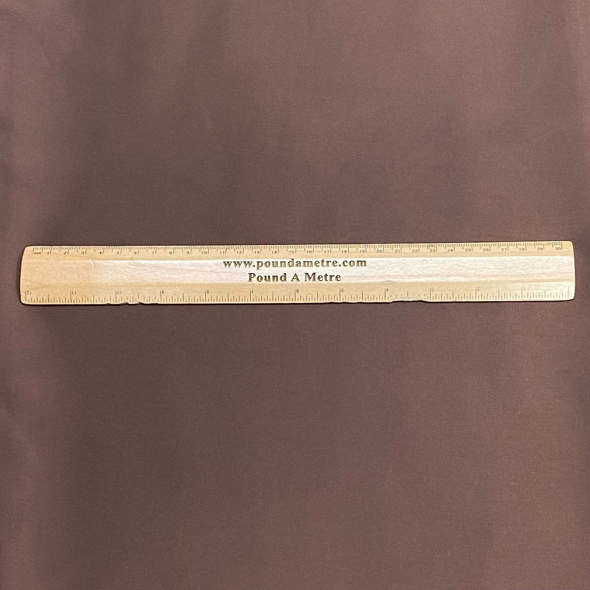 Pound A Metre 3 Metres Silky-Smooth Polyester Satin- 45" Wide (Brown) (EOL)