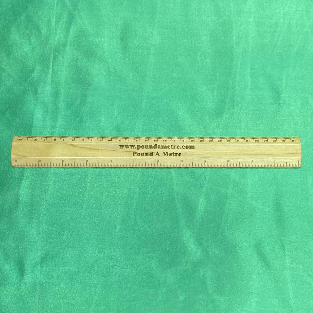 Pound A Metre 3 Metres Silky-Smooth Polyester Satin- 45" Wide (Emerald Green)