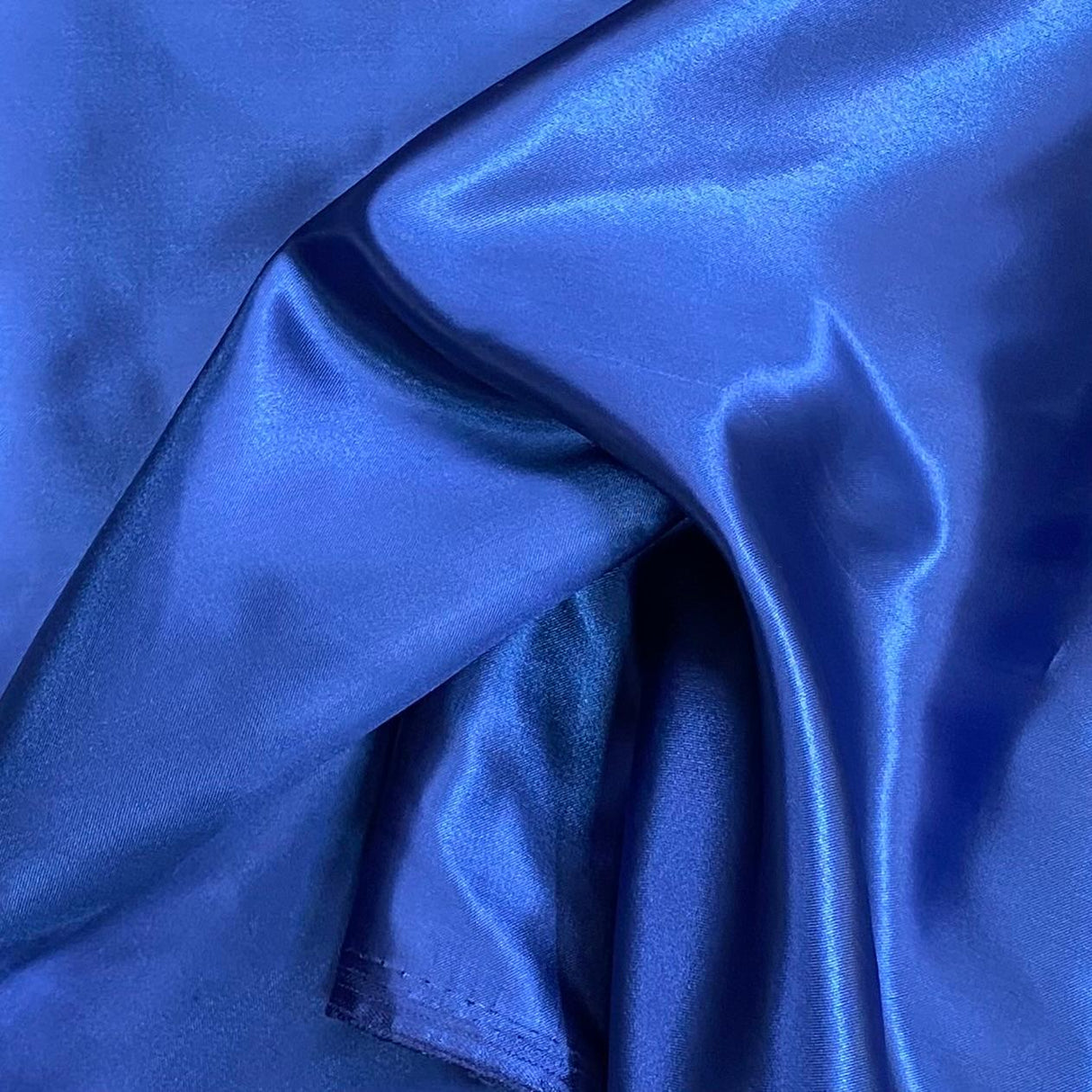 Pound A Metre 3 Metres Silky-Smooth Polyester Satin- 45" Wide (Navy)