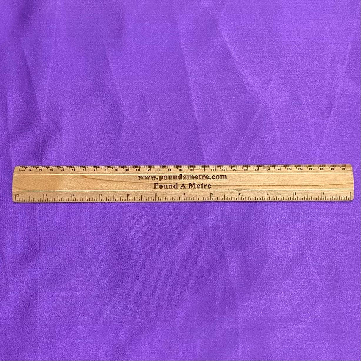 Pound A Metre 3 Metres Silky-Smooth Polyester Satin- 45" Wide (Purple)