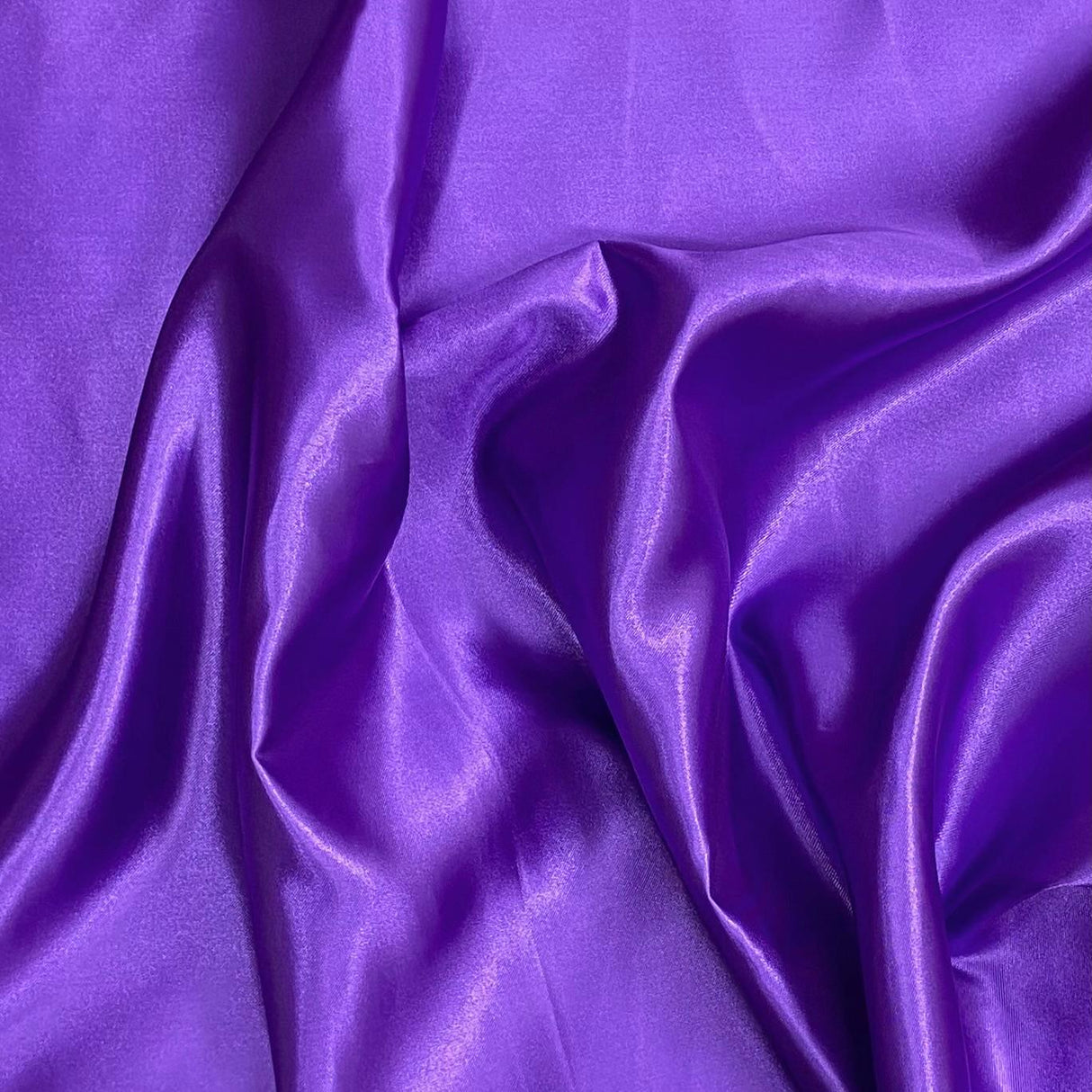 Pound A Metre 3 Metres Silky-Smooth Polyester Satin- 45" Wide (Purple)