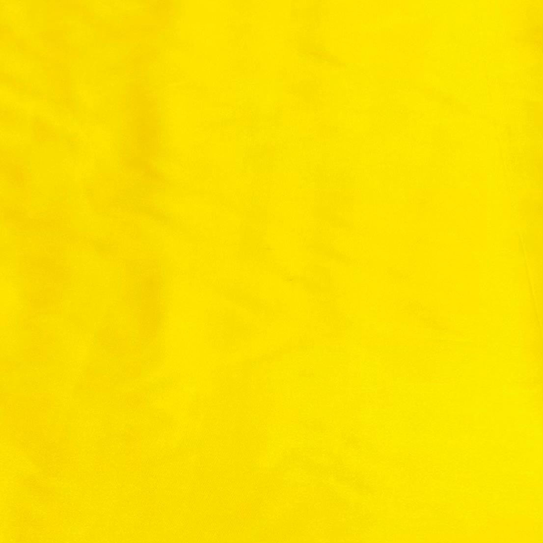 Pound A Metre 3 Metres Silky-Smooth Polyester Satin- 45" Wide (Yellow)