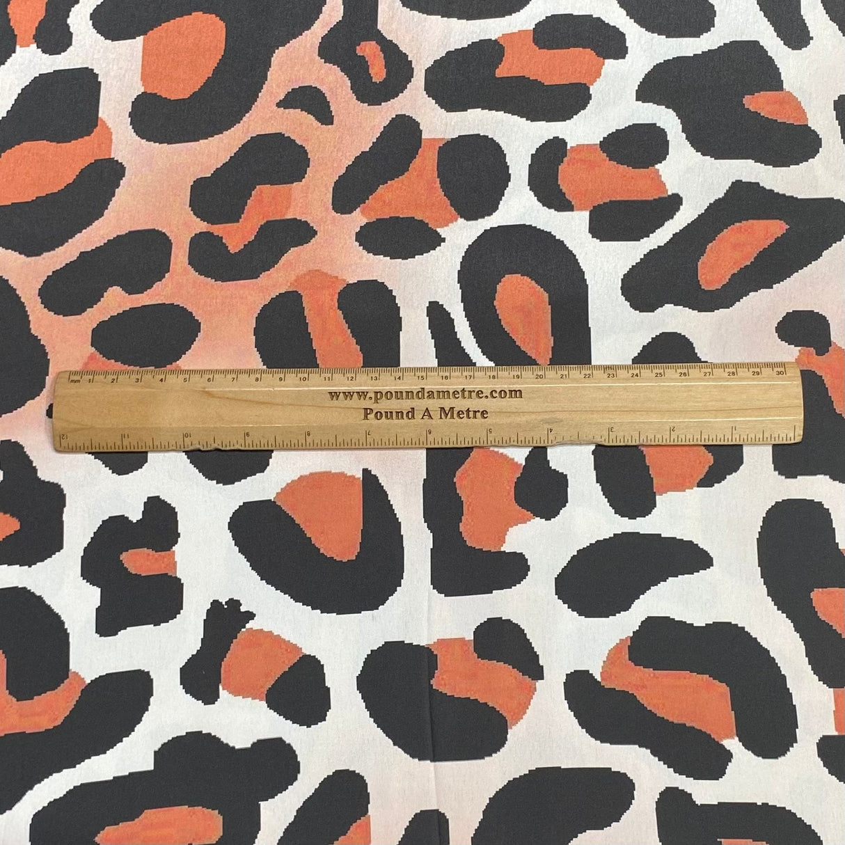 Pound A Metre 3 Metres Silky-Smooth Printed Satin- 45" Wide (Cheetah)