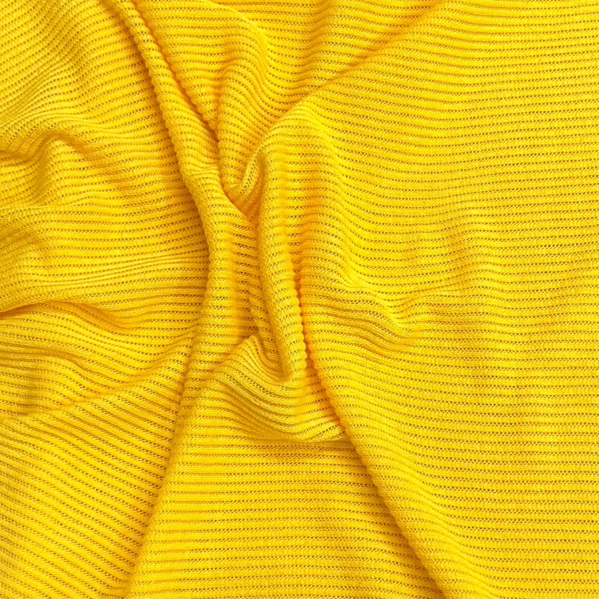 Pound A Metre 3 Metres Soft Cardigan Style Jersey- 55" (Yellow)