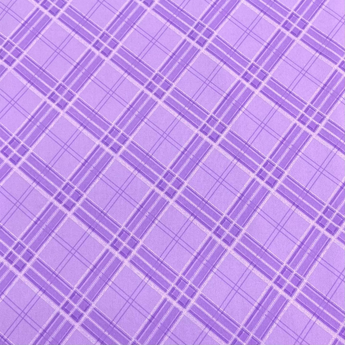 Pound A Metre 3 Metres Soft Crepe Jersey 55" Wide (Lilac Square)