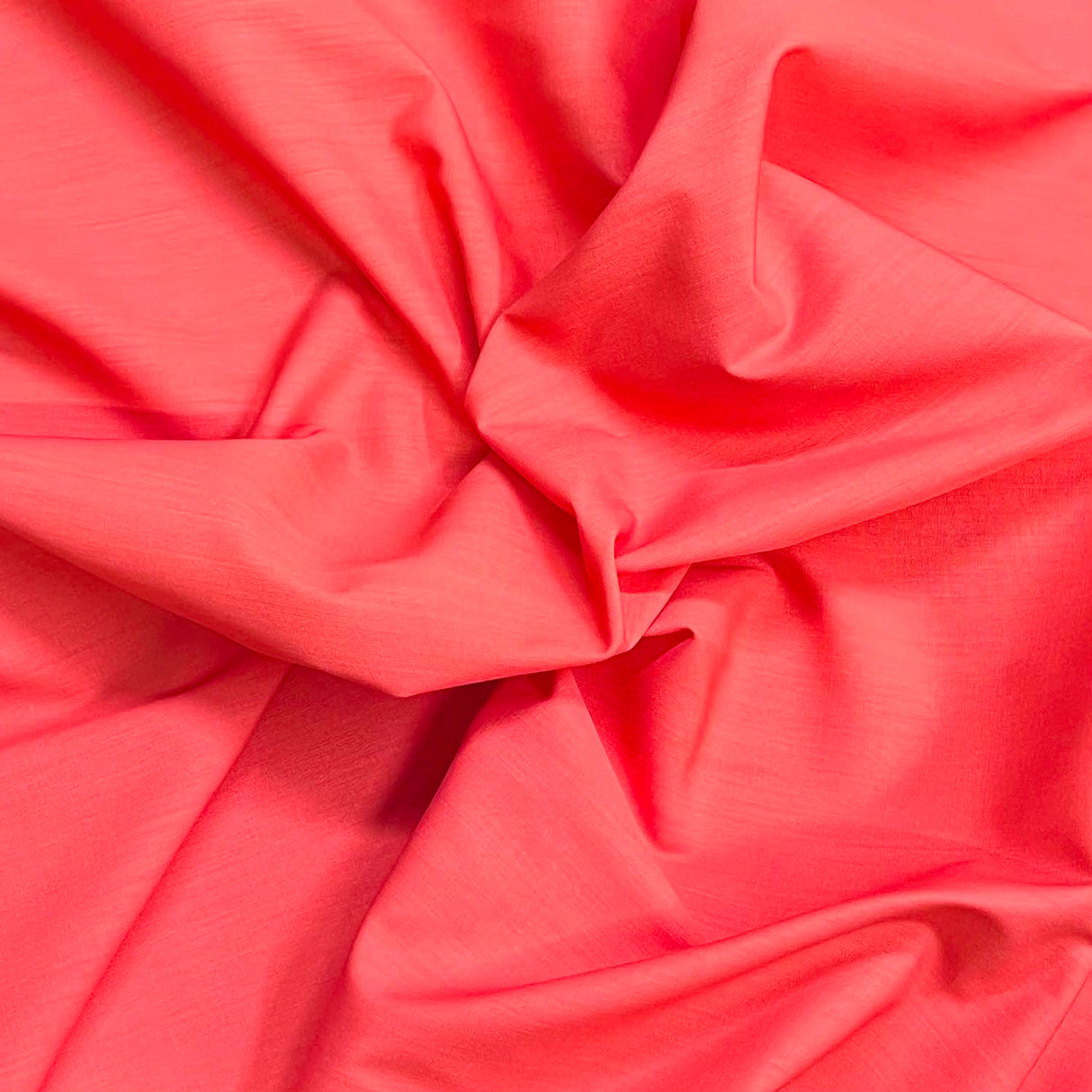 Pound A Metre 3 Metres Soft Luxury Polyester Cotton – 55" Wide (Coral)