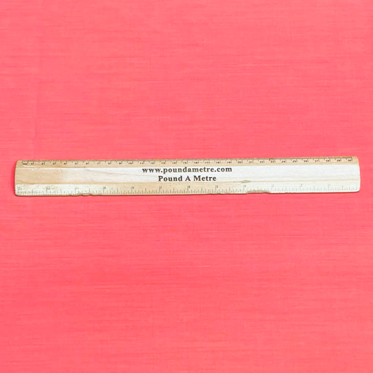 Pound A Metre 3 Metres Soft Luxury Polyester Cotton – 55" Wide (Coral)
