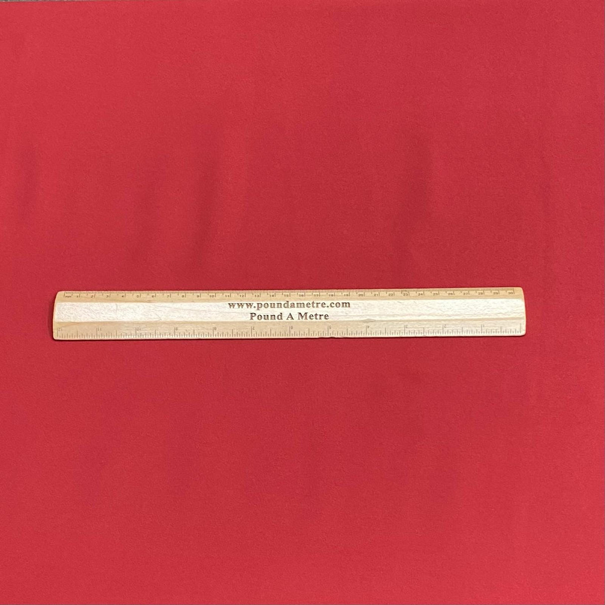 Pound A Metre 3 Metres, Soft Touch American Crepe - 55" Wide (Red)