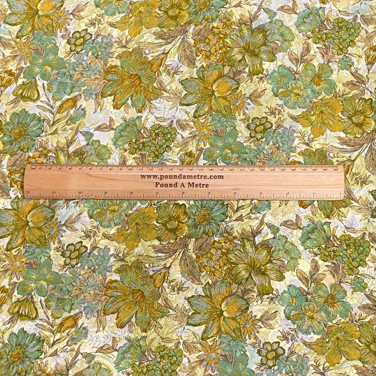 Pound A Metre 3 Metres Soft Touch Japanese Printed Crepe - 45" Wide (Summer)