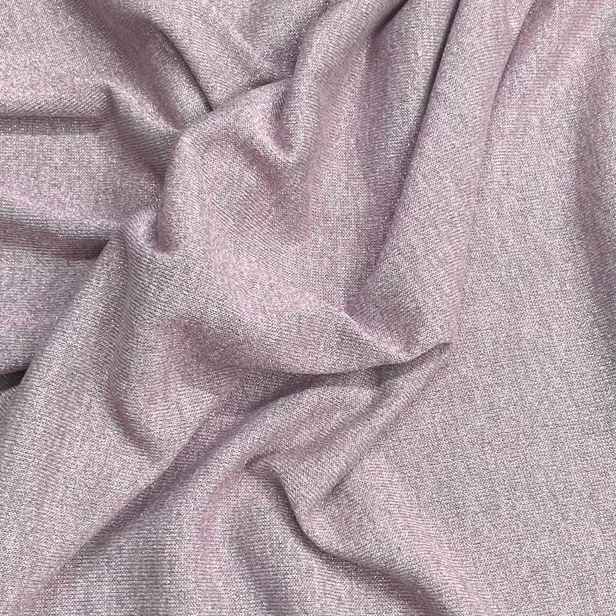 Pound A Metre 3 Metres Sparkle Jersey 55" Wide (Mauve)