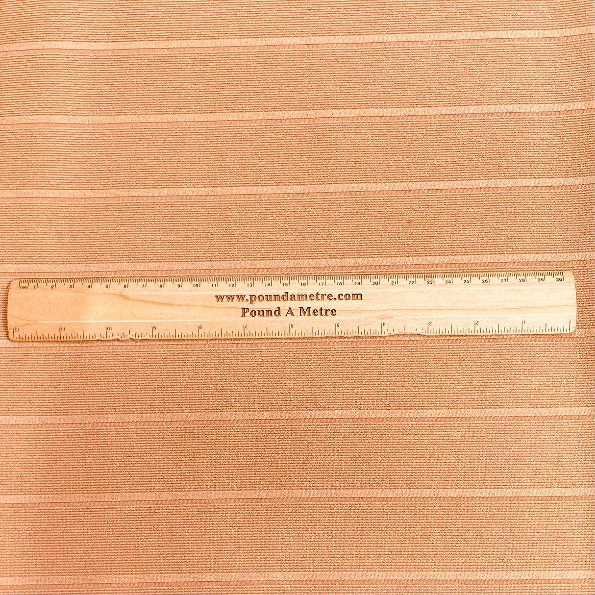 Pound A Metre 3 Metres Striped Ribbed Jersey 55” Wide - (Sale 78)