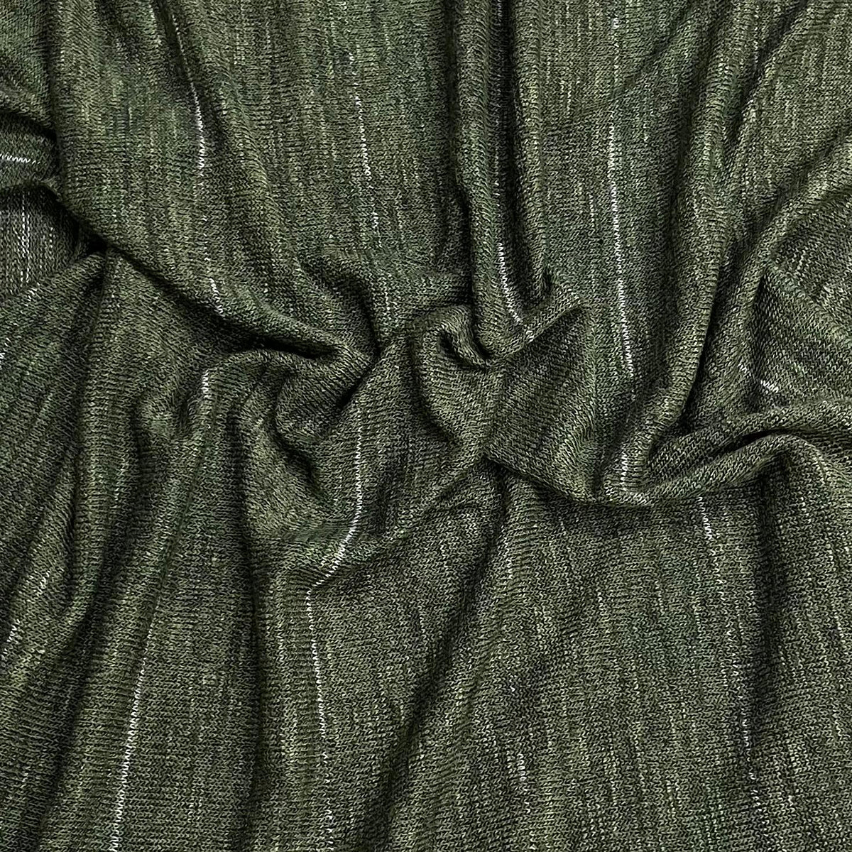 Pound A Metre 3 Metres Stylish Cuddle Knit Soft Jersey 55" Wide (Dark Green)