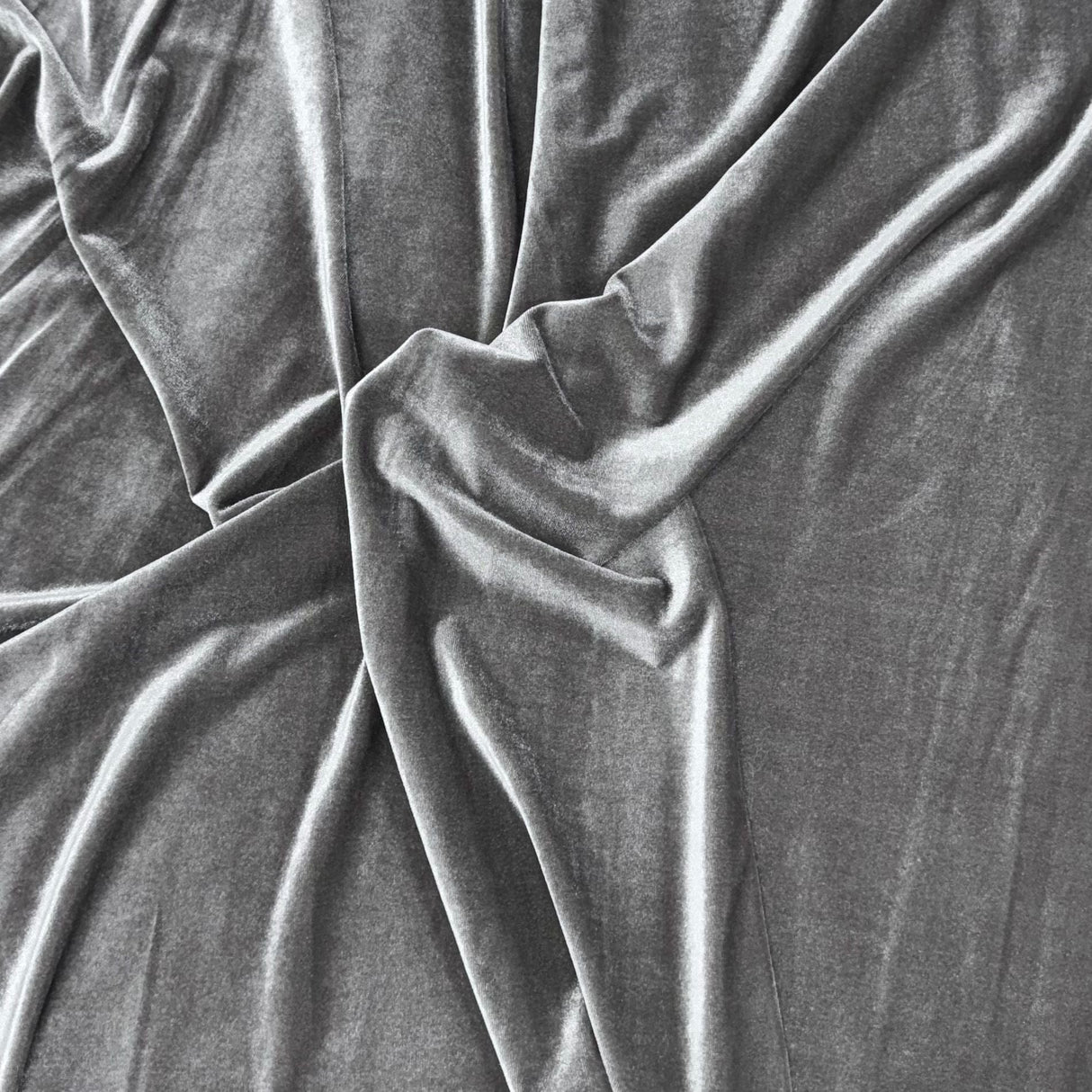 Pound A Metre 3 Metres Super Smooth Velvet – 55″ Wide (Grey)