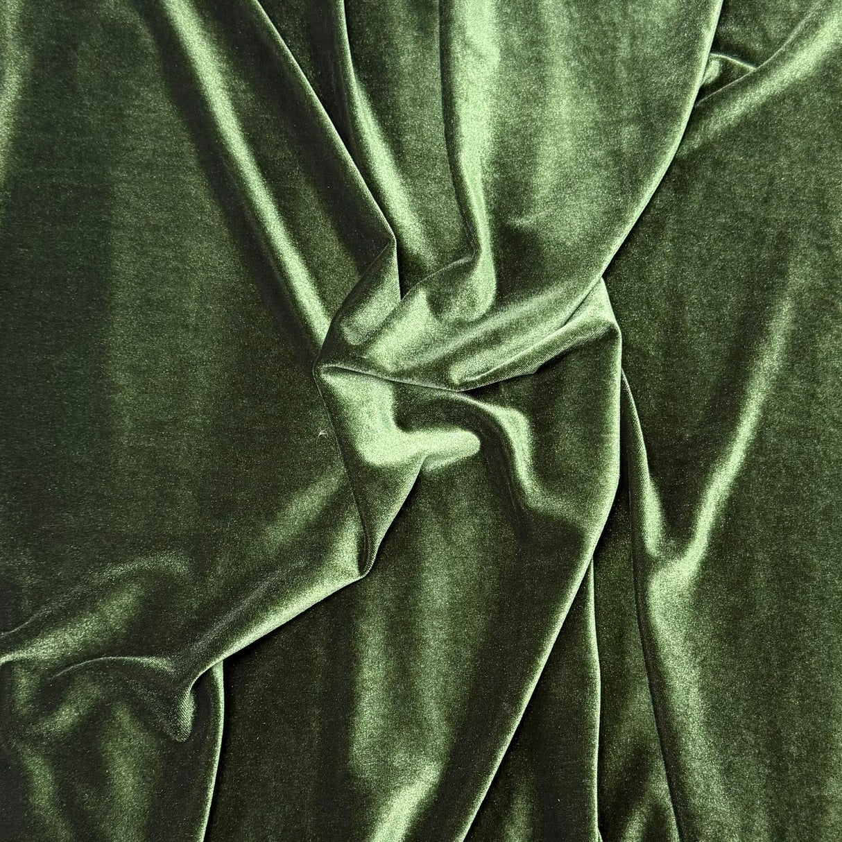 Pound A Metre 3 Metres Super Smooth Velvet – 55″ Wide (Olive)