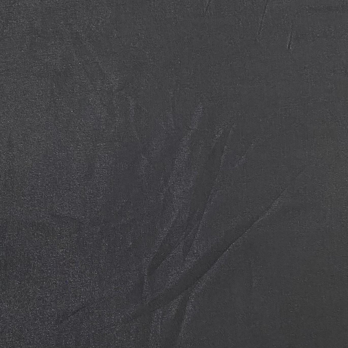 Pound A Metre 3 Metres Super Soft Plain Chiffon- 55" Wide - (Black Metallic)