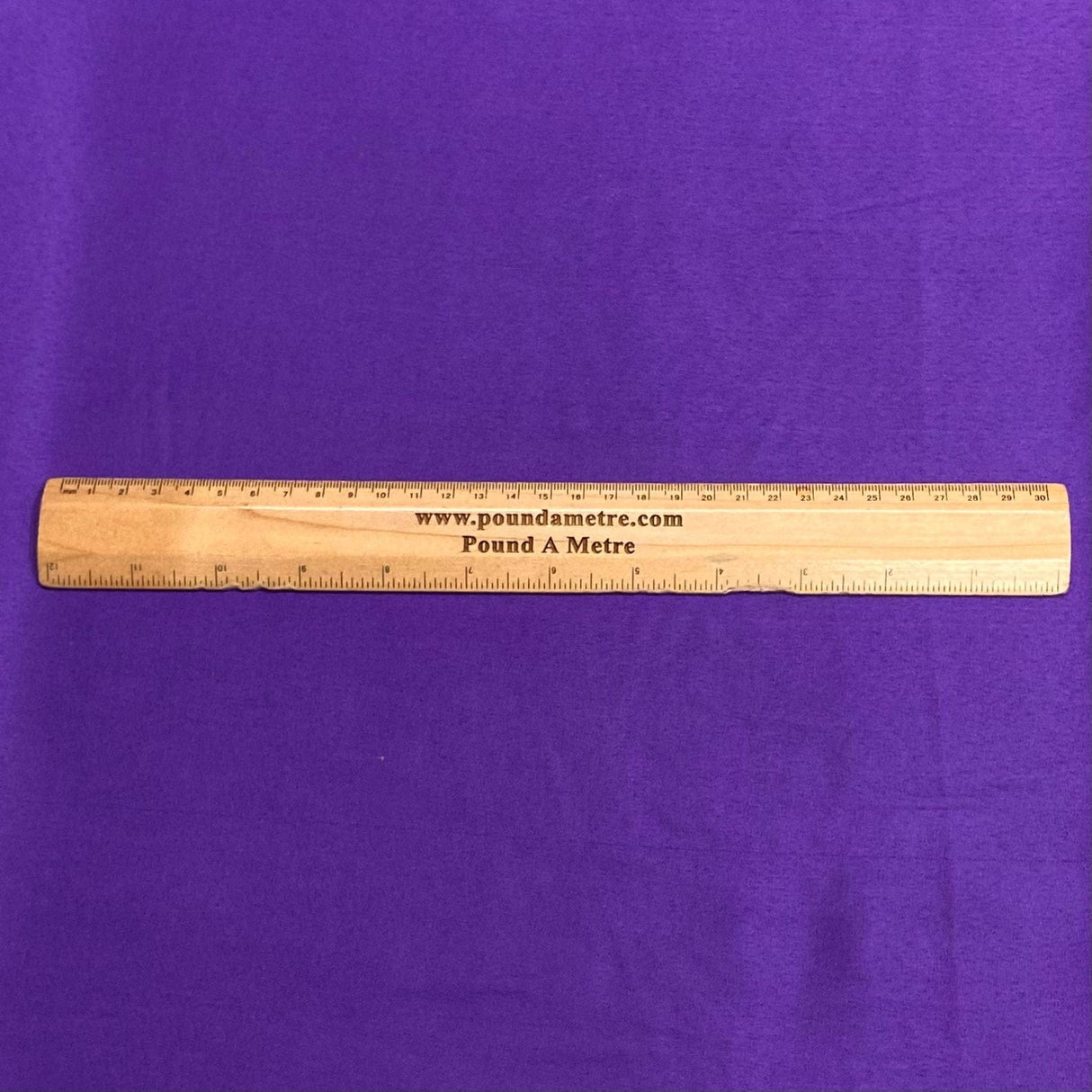 Pound A Metre 3 Metres Super Soft Plain Chiffon- 55" Wide - (Purple)