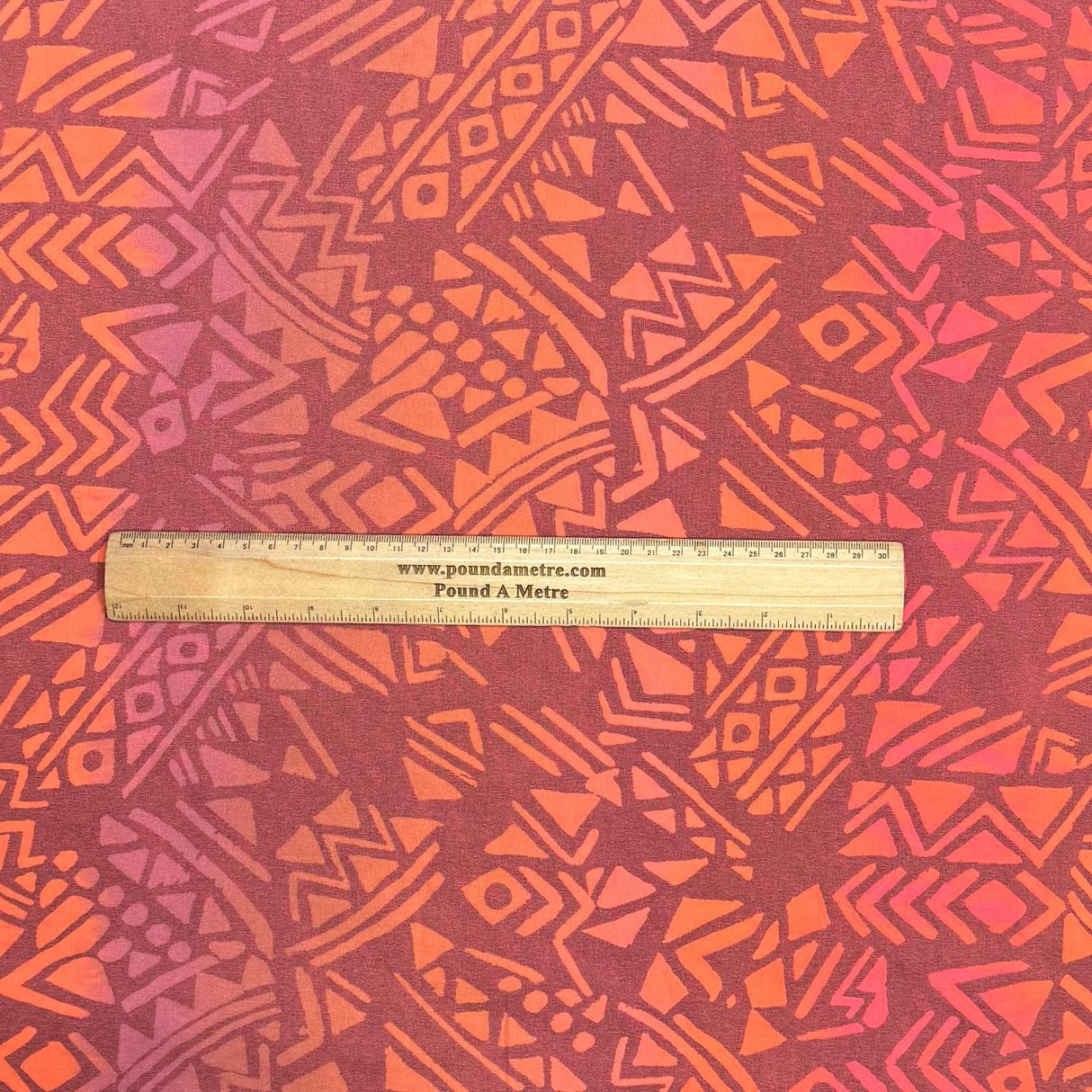 Pound A Metre 3 Metres Super Soft Printed Bengaline 55" Wide (Abstract)