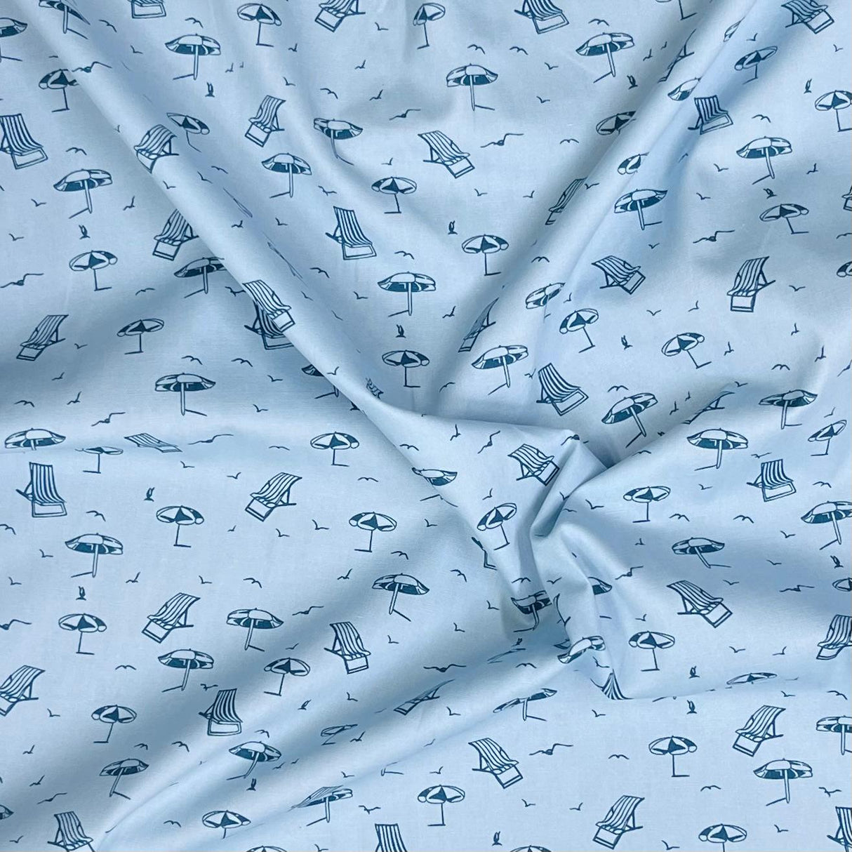 Pound A Metre 3 Metres Super Soft Printed Cotton Poplin – 45" Wide (Chair)