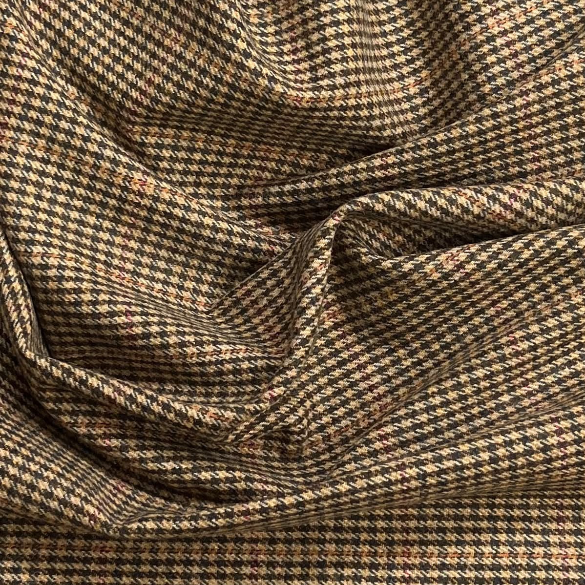 Pound A Metre 3 Metres Super Soft Printed Wool Fabric – 55'' Wide (Check)