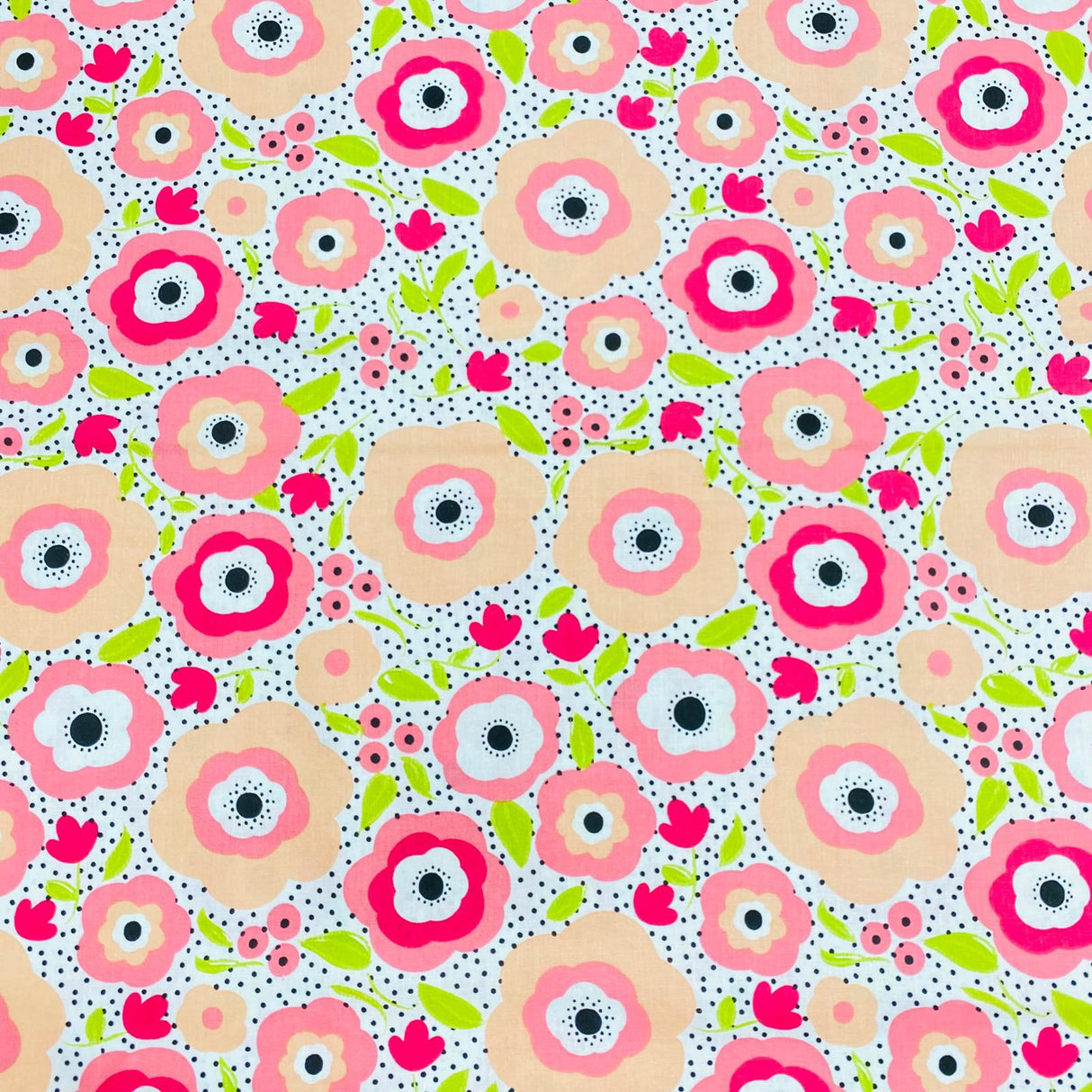 Pound A Metre 3 Piece Bundle Digitally Printed 100% Cotton- 45" Wide (Fruit)