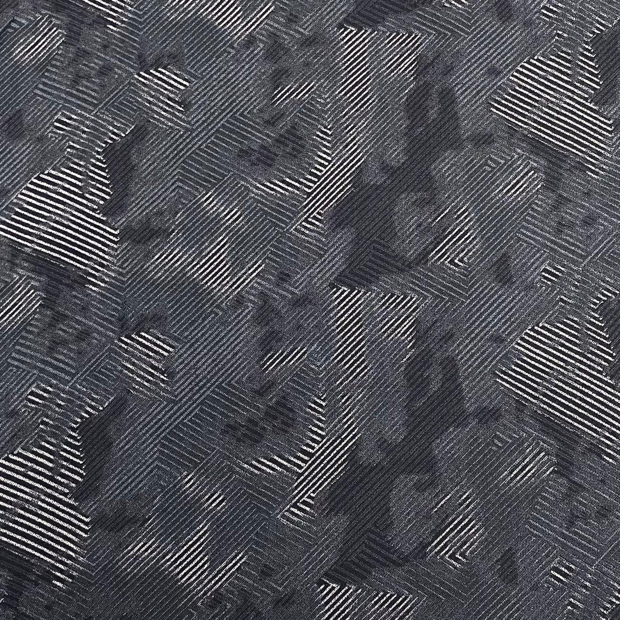 Pound A Metre 5 Metres Printed Alphine Fabric 36'' Wide - (Lines) (EOL)