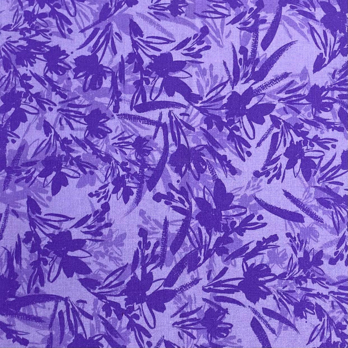 Pound A Metre 5 Fat Quarters 5 Piece Fat Quarter Bundle - 100% Cotton (Purple & Teal)