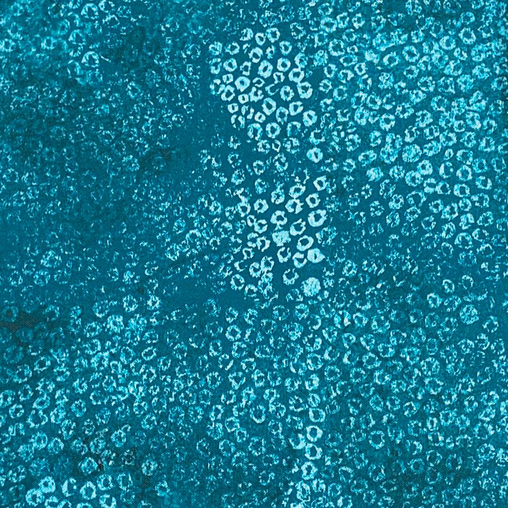 Pound A Metre 5 Fat Quarters 5 Piece Fat Quarter Bundle - 100% Cotton (Purple & Teal)