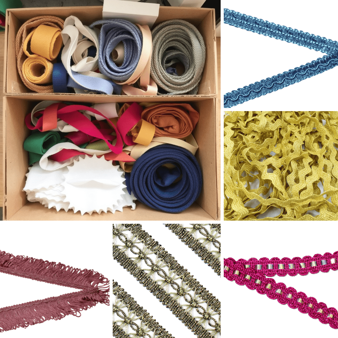 Pound A Metre 50 Metre Bundle ( 10 x 5 Metres) 50 Metre Mixed Trim Bundle- (10 Varieties) (Black Friday Sale)