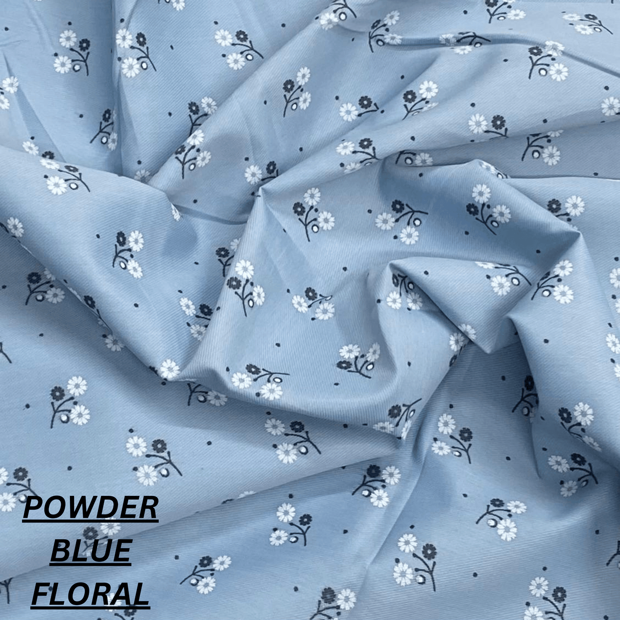 Pound A Metre Choose Your Design Soft Micro-Fibre Fabric- 55" Wide (12 Design Available)