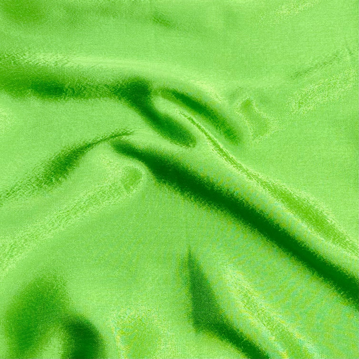 Pound A Metre Green Crepe Backed Satin - 55" - 34 Variations Available