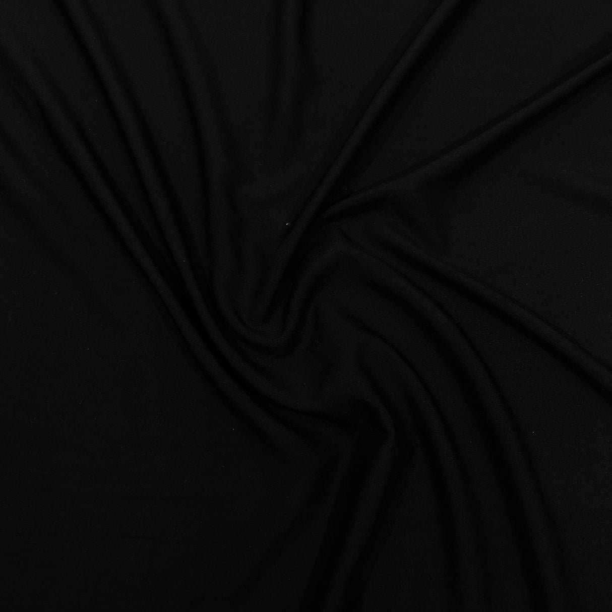 Pound A Metre Black Dress Making Plain Viscose Fabric - 55" - 23 Variations Available
