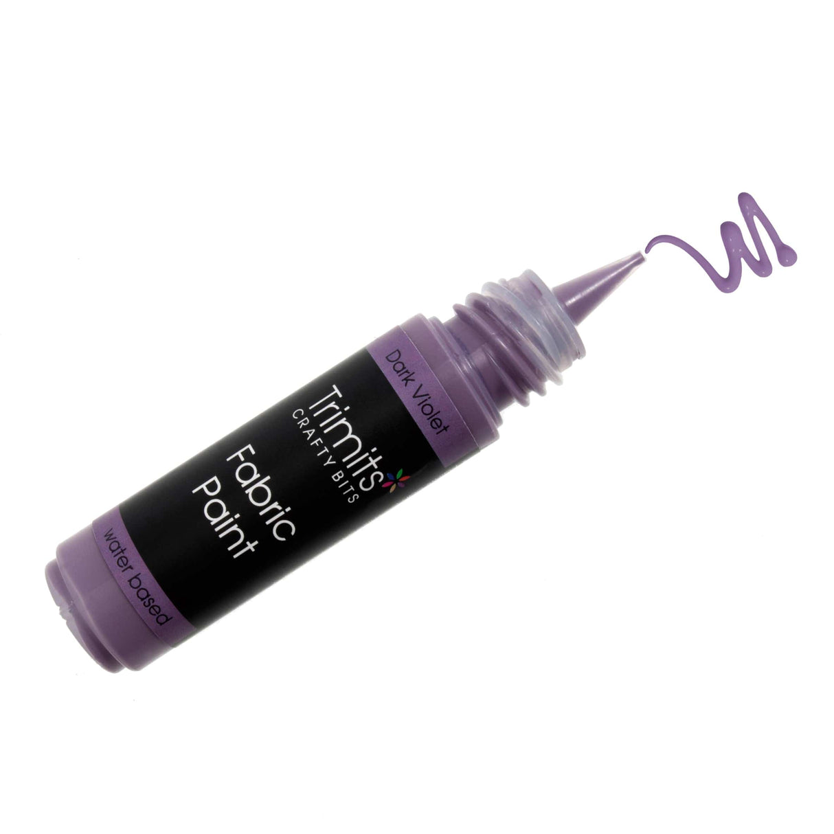 Pound A Metre Dark Violet FP20/09 Fabric Paint: Pen: 20ml: 18 Colours