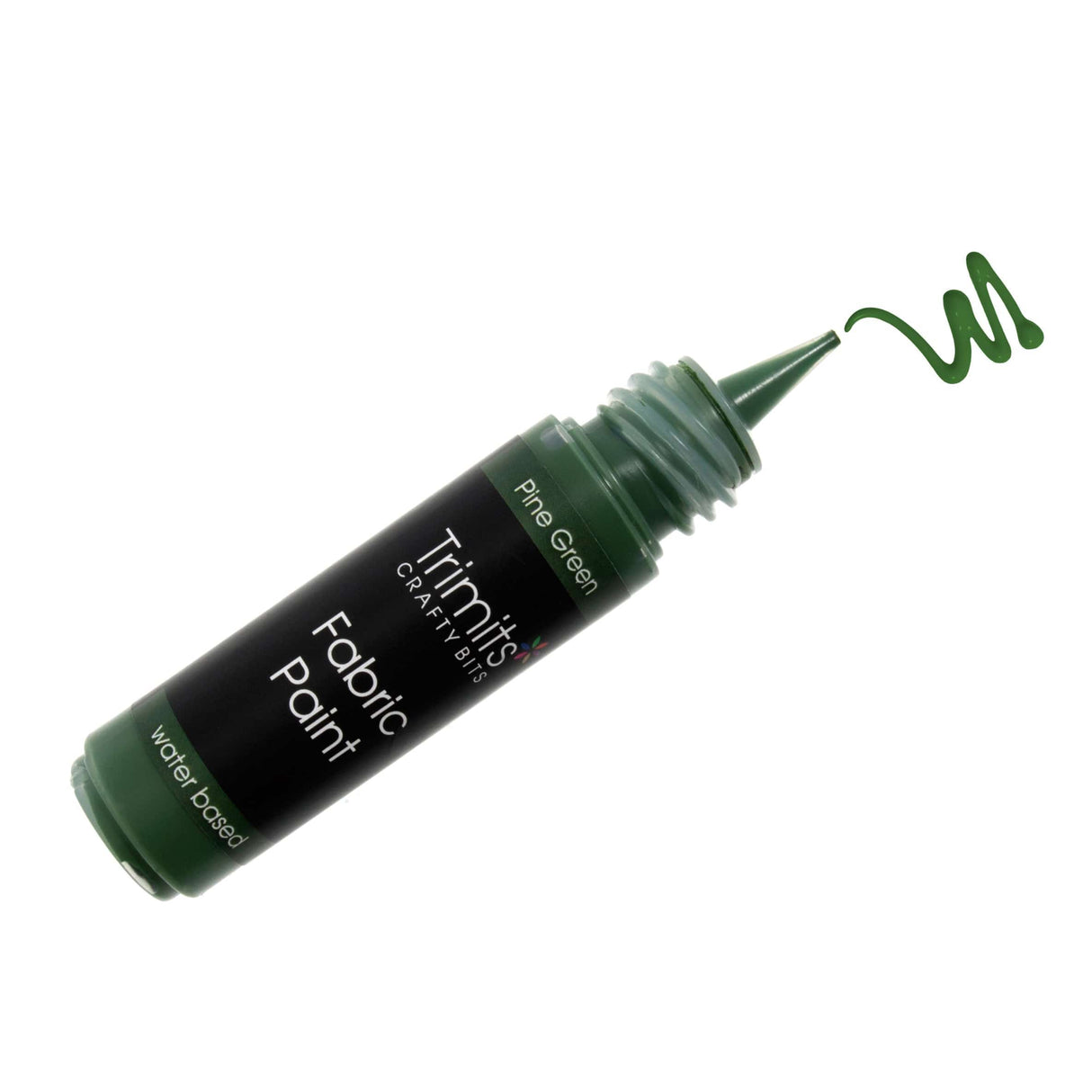Pound A Metre Pine Green FP20/06 Fabric Paint: Pen: 20ml: 18 Colours