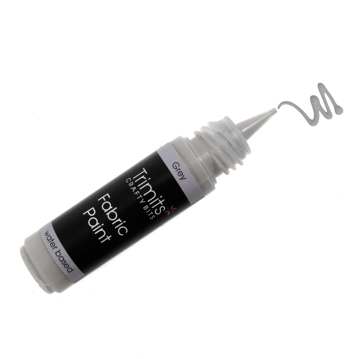 Pound A Metre Grey FP20/22 Fabric Paint: Pen: 20ml: 18 Colours
