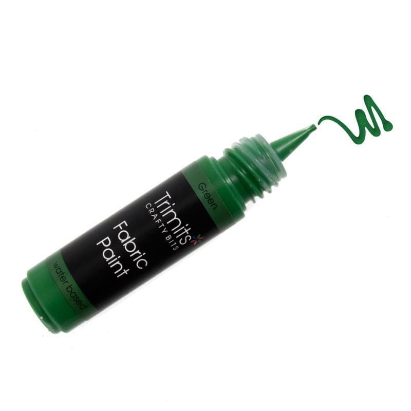 Pound A Metre Green FP20\24 Fabric Paint: Pen: 20ml: 18 Colours