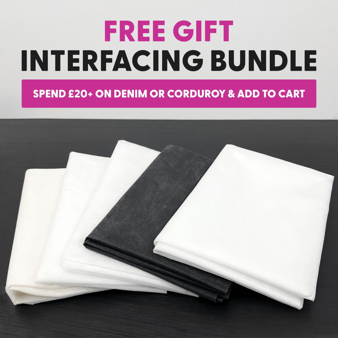 Pound A Metre FREE Gift: 10 Metres Interfacing & Lining Bundle