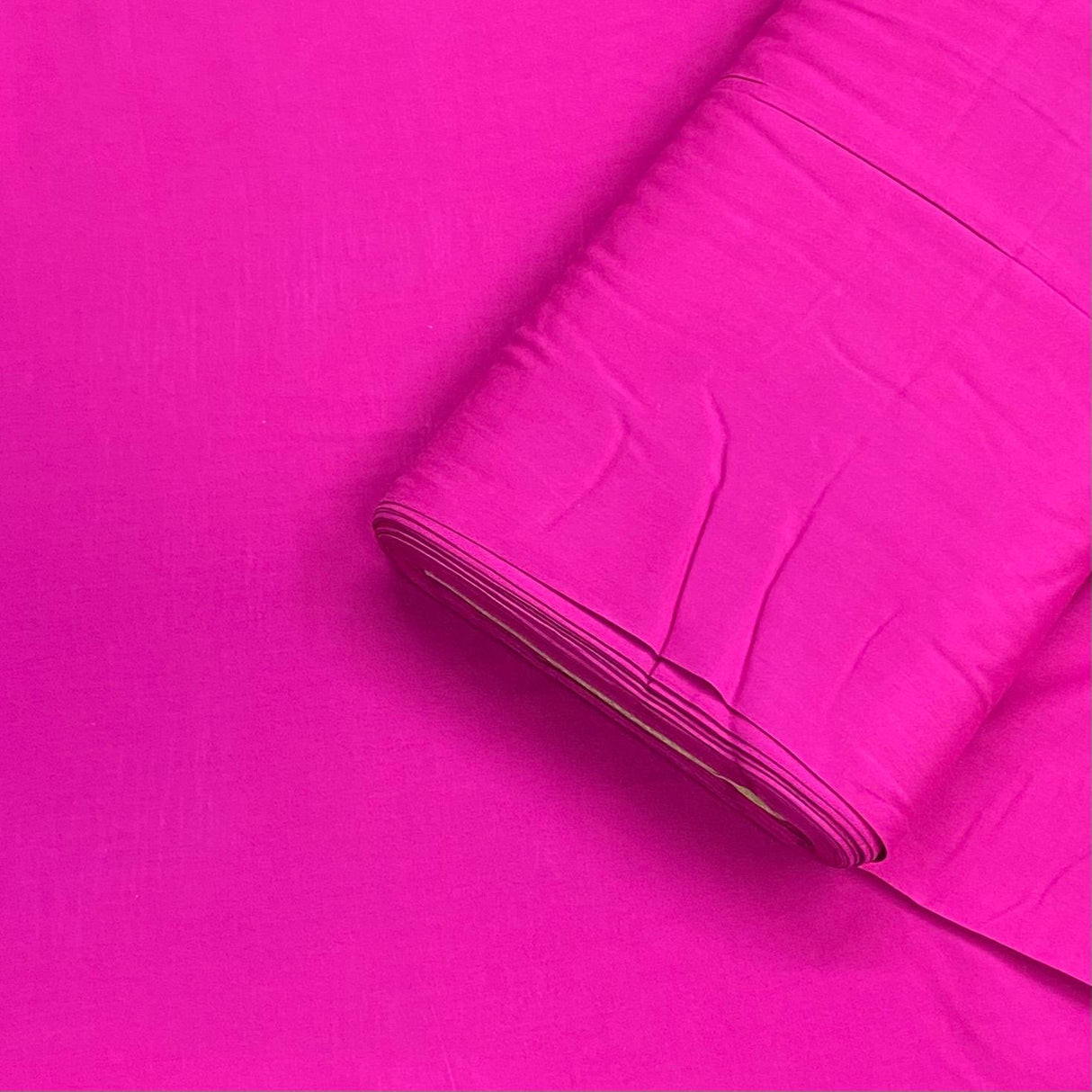 Pound A Metre Full Roll, Summer Dressmaking Viscose Fabric - 55" Wide (Pink)