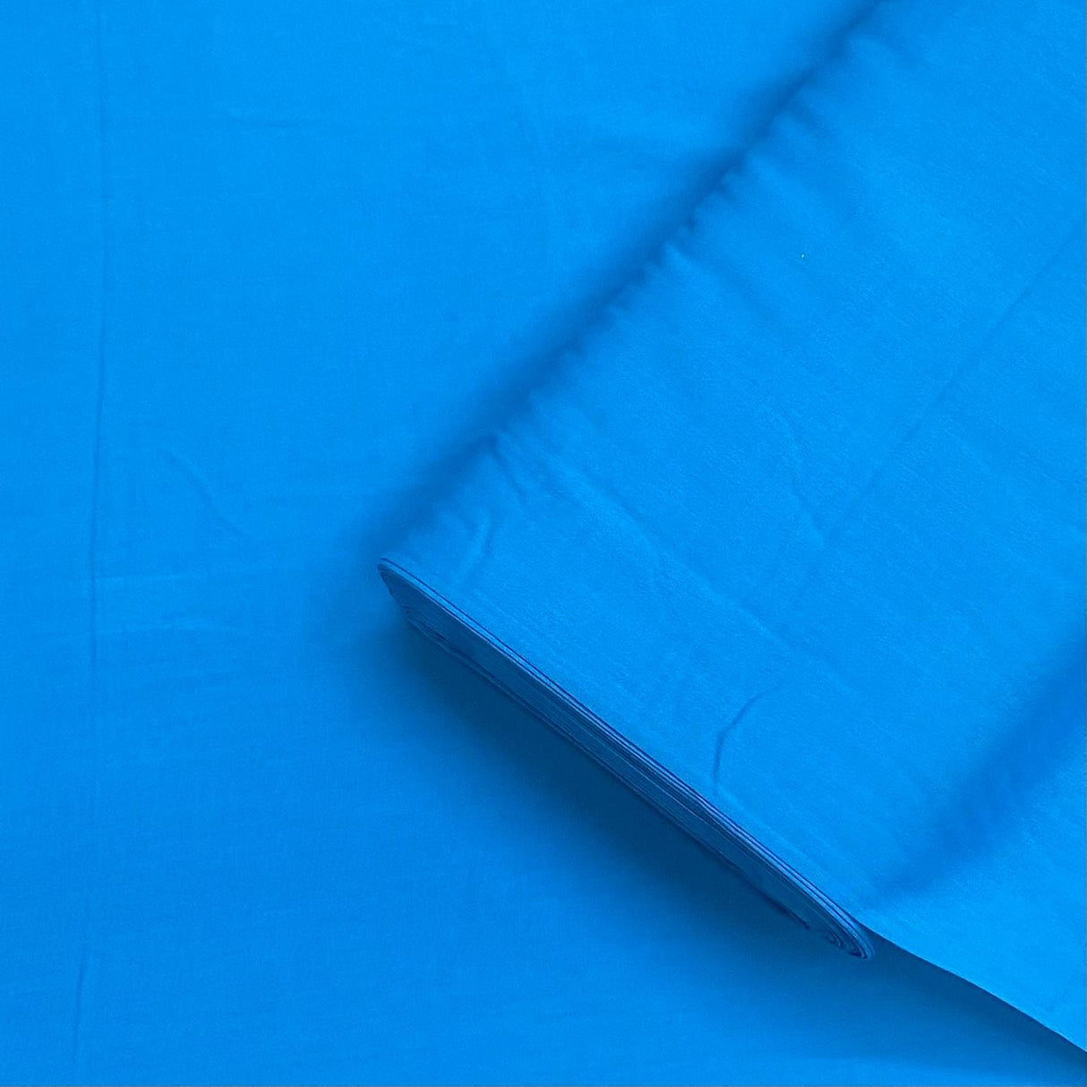 Pound A Metre Full Roll, Summer Dressmaking Viscose Fabric - 55" Wide (Royal)