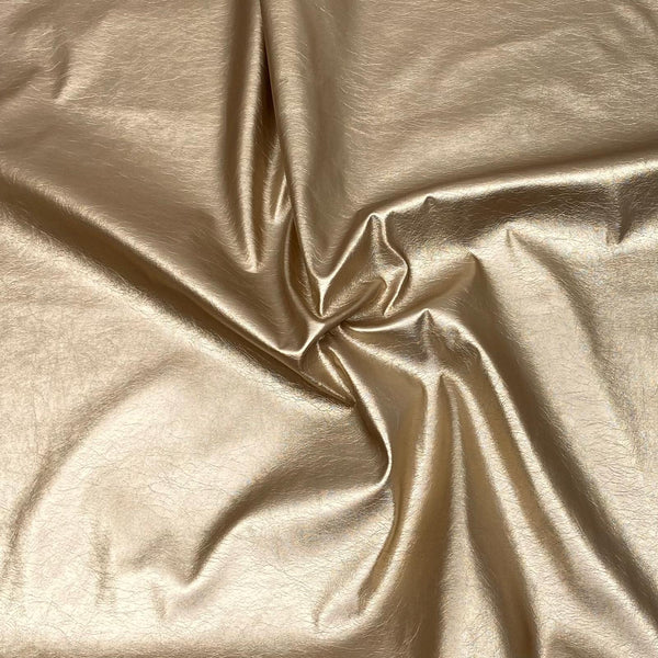 Pound A Metre Per Meter Heavy Soft Leatherette Jersey 55” Copper