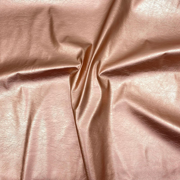 Pound A Metre Per Meter Heavy Soft Leatherette Jersey 55” Orrange