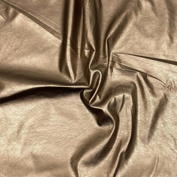 Pound A Metre Per Meter Heavy Soft Leatherette Jersey 55” Sand